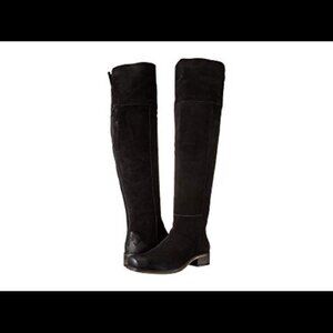 Seychelles Black Over-the-Knee Suede Boots Size 6.5!